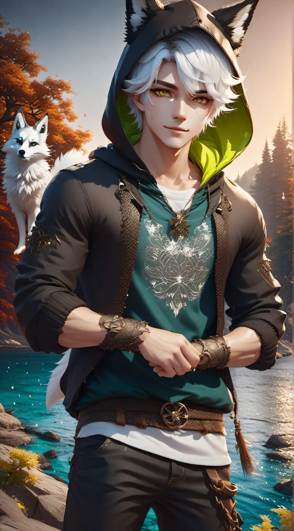 ai character: Zeno (With Viva) background