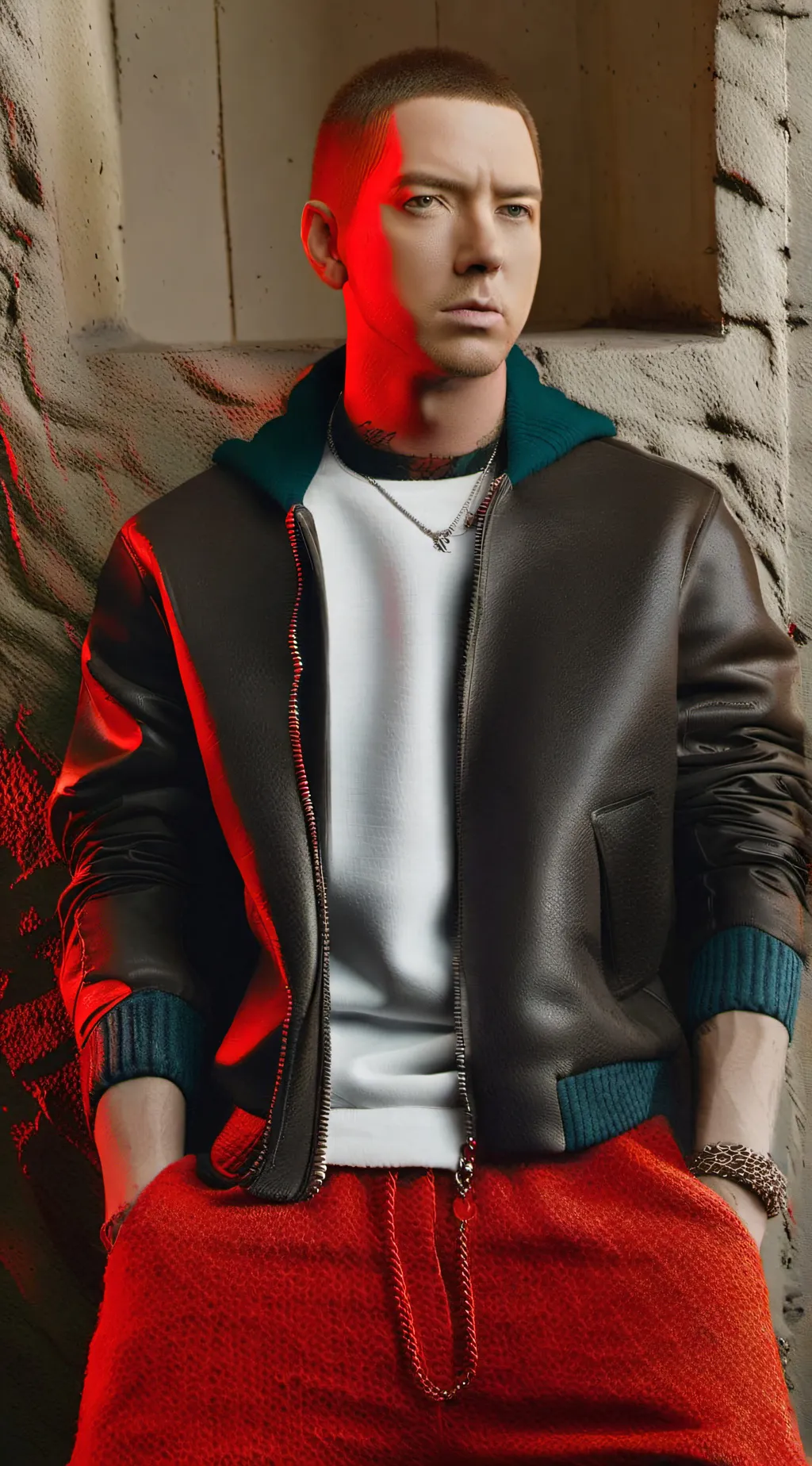 ai character: Eminem background