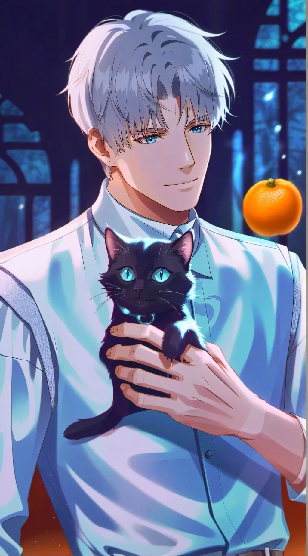 ai character: Kevin yandere  background