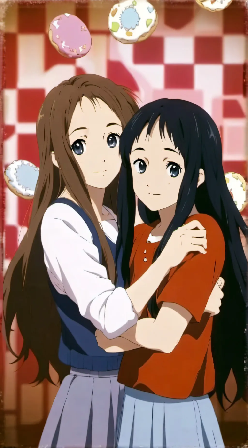 ai character: Lily and Bella  background