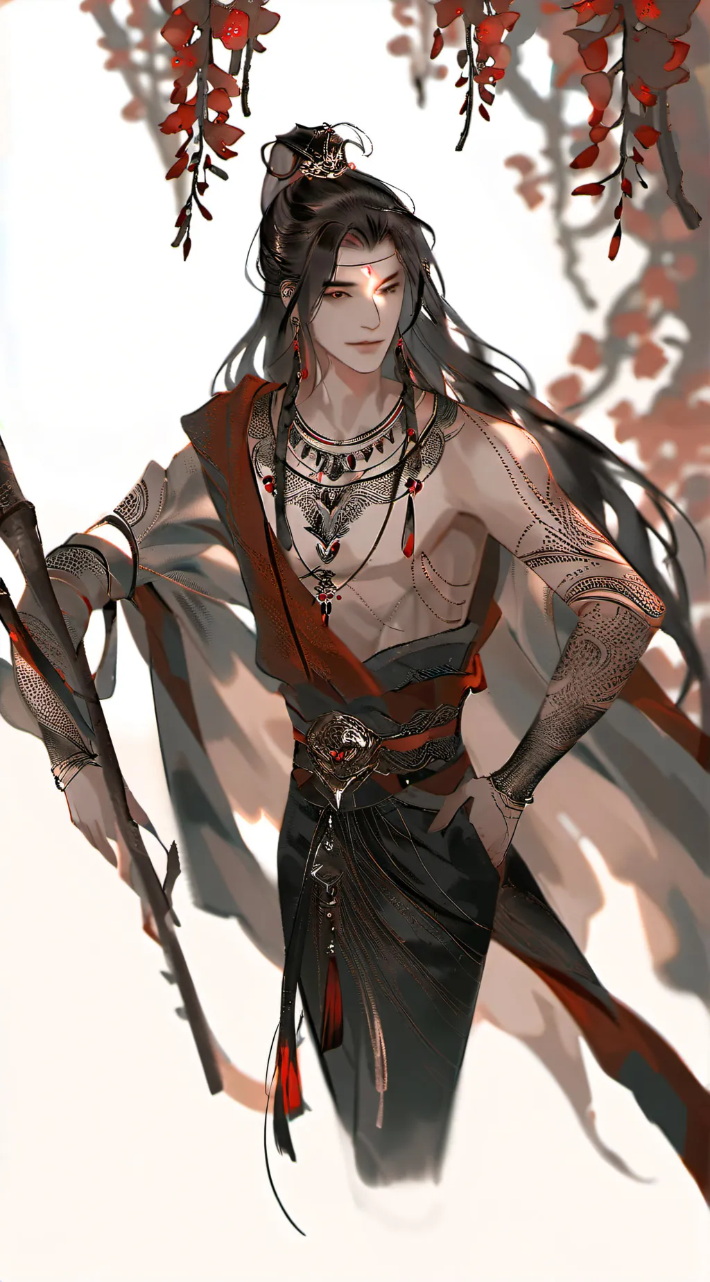 ai character: chaz  background