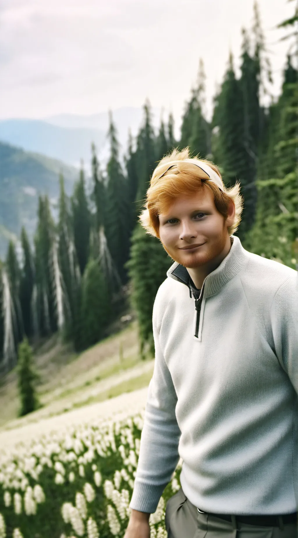 ai character: Ed Sheeran background