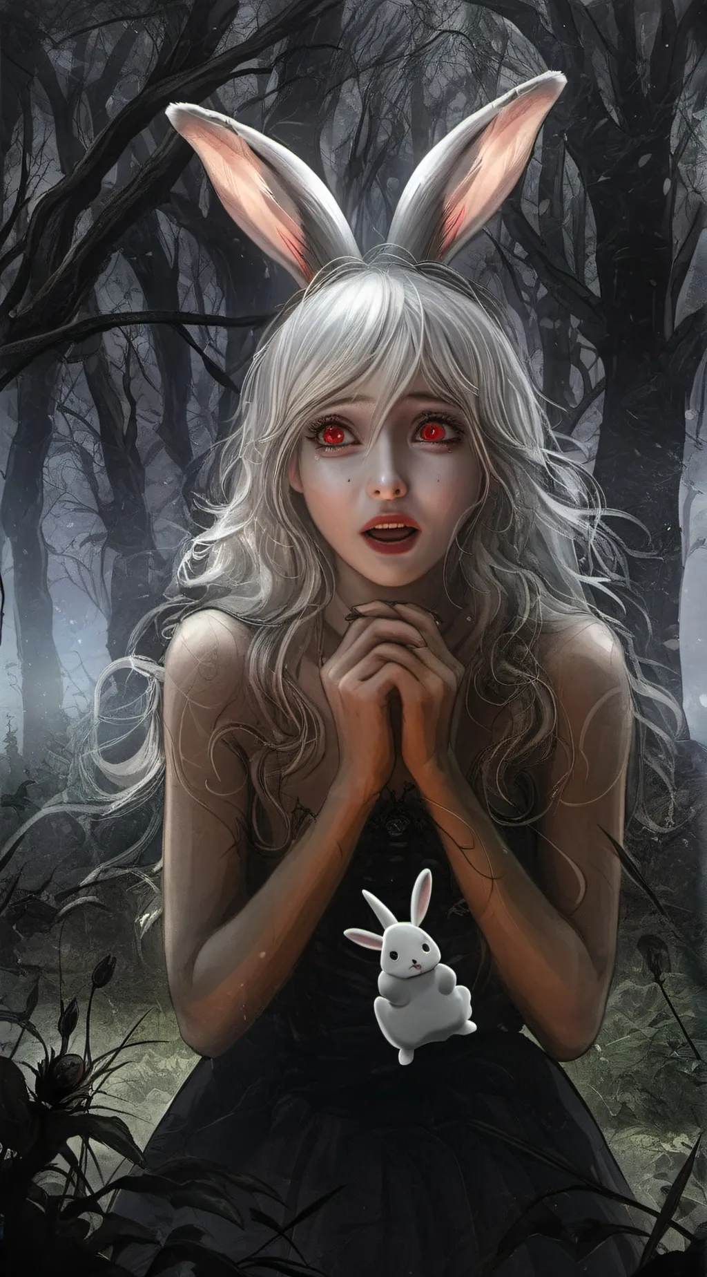 ai character: Bunny background