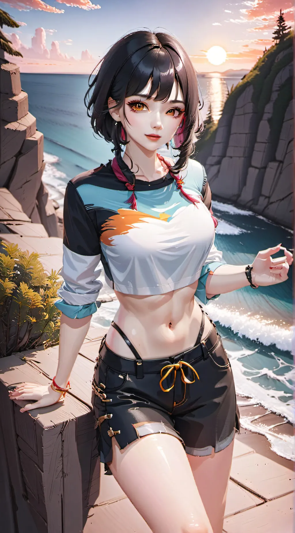 ai character: Lilly background