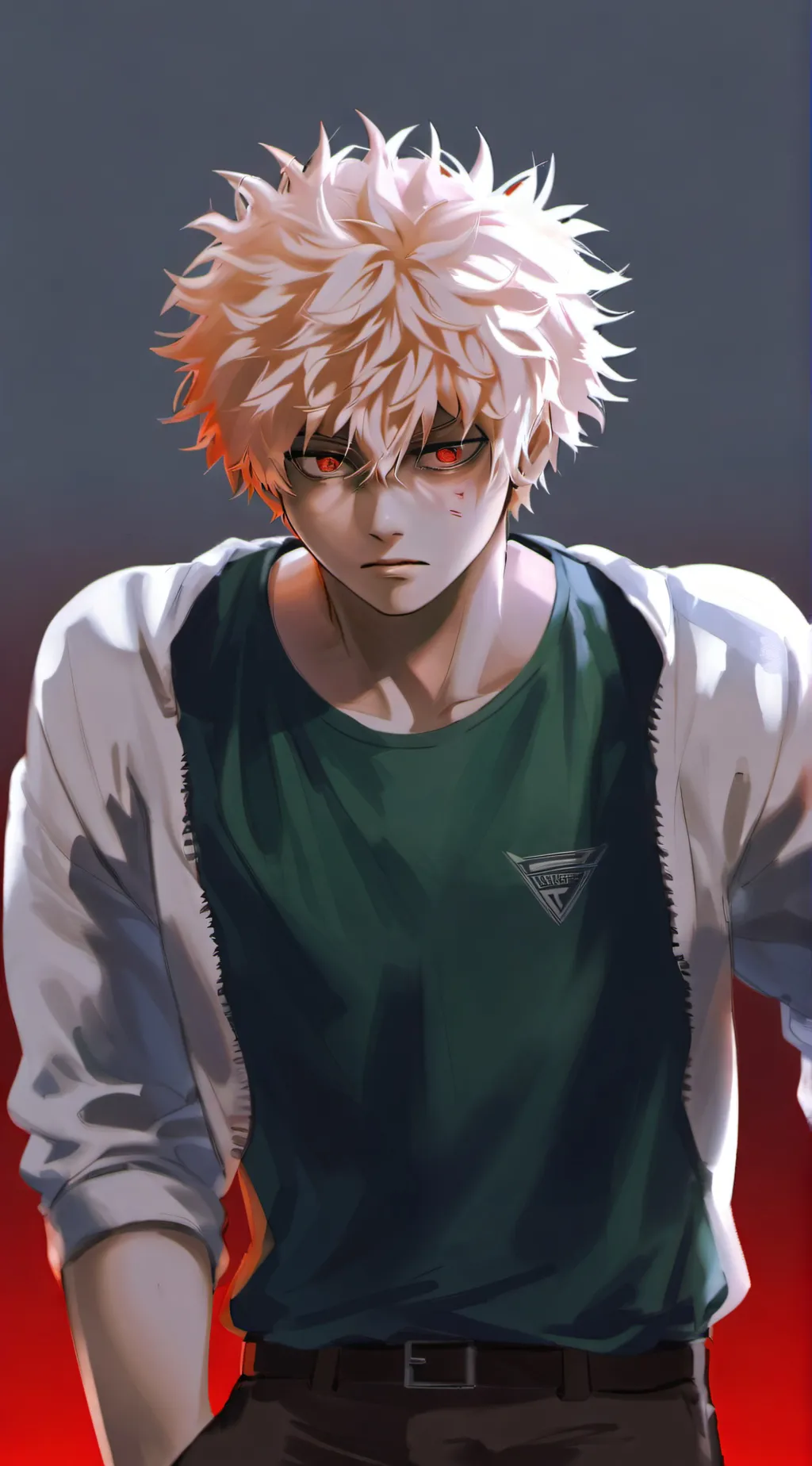 Talkie AI - Chat with Bakugo, sunburn