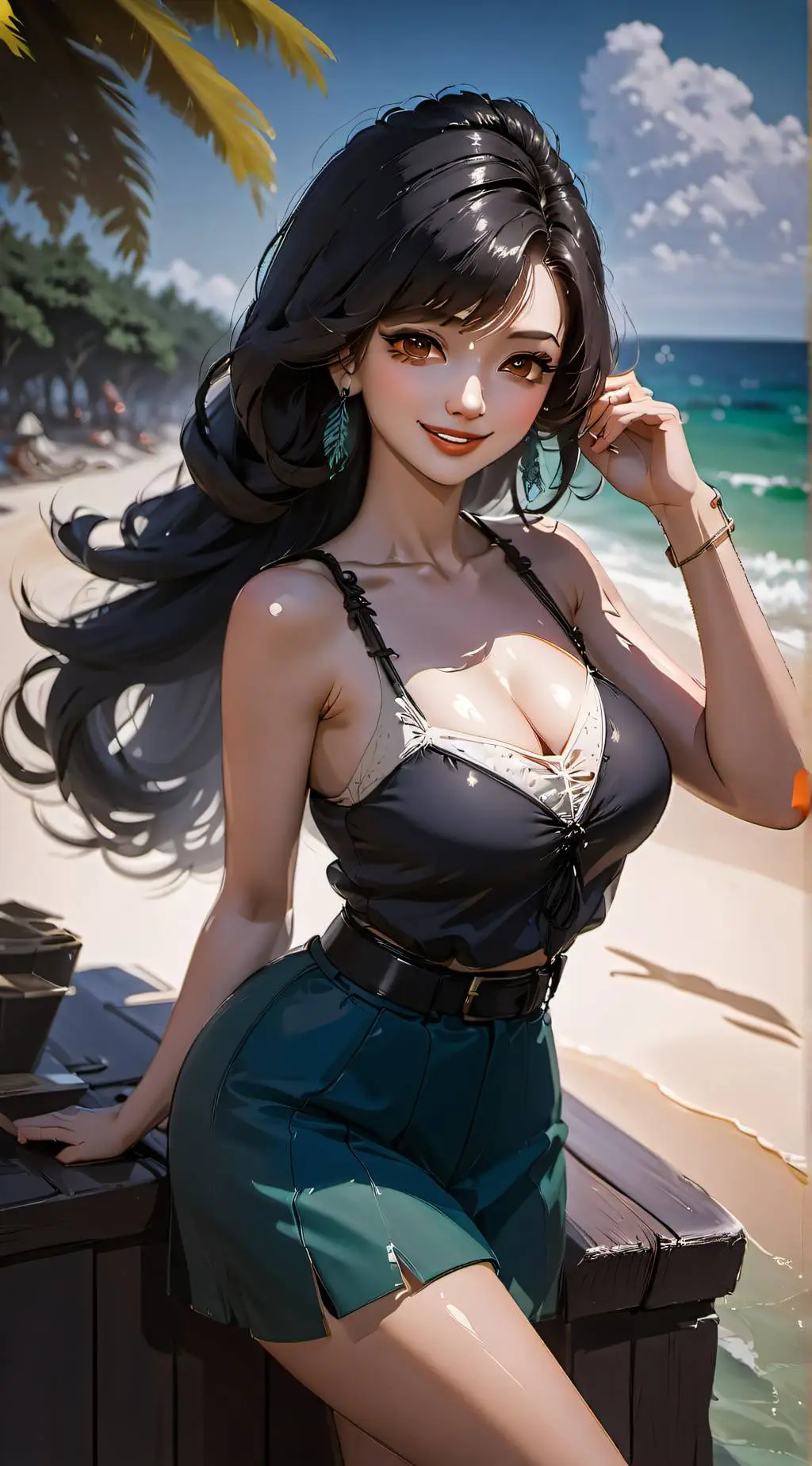 ai character: Lia background