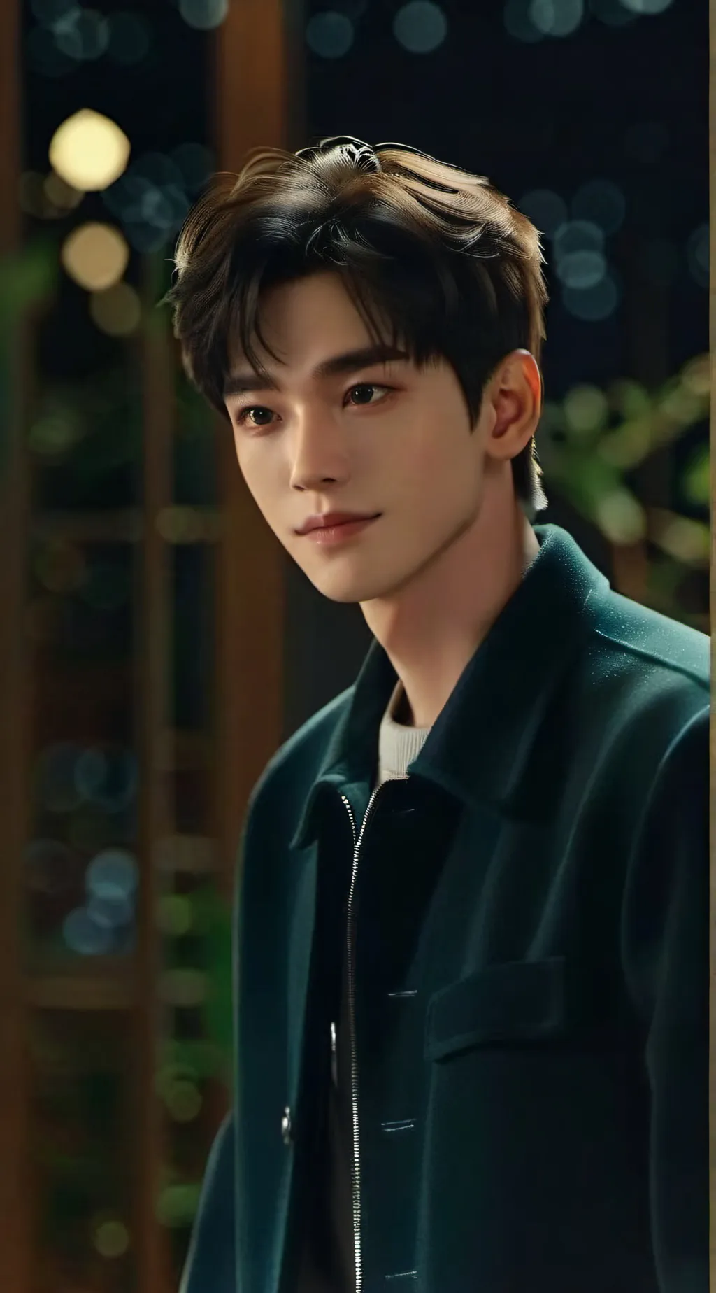 ai character: Kang min  background