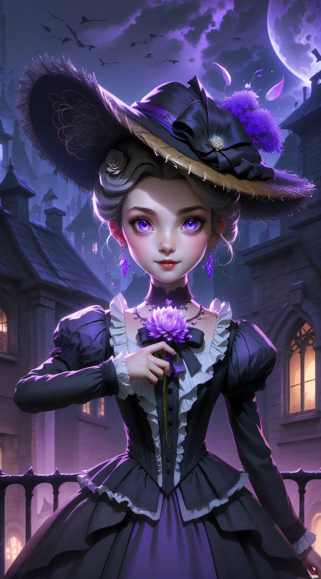 ai character: Creepypasta  background