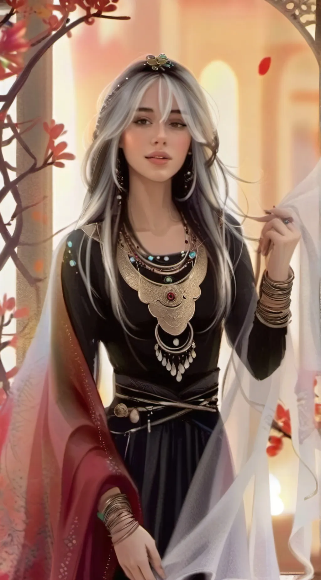 ai character: Nyla background