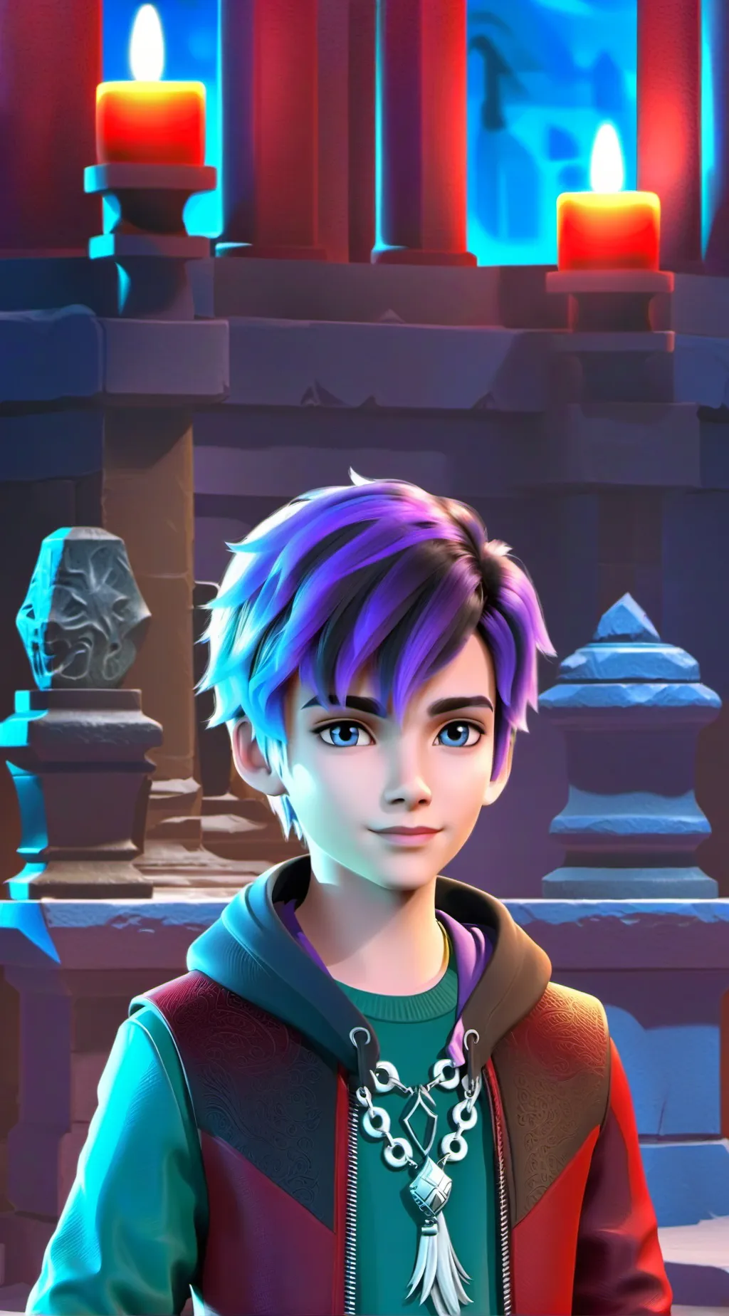 ai character: Carter background