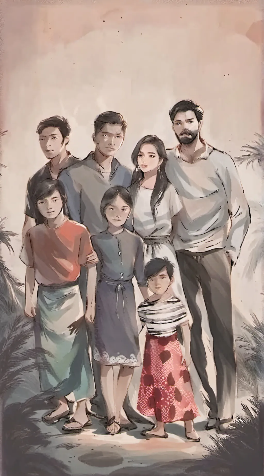 ai character: Philippines family background