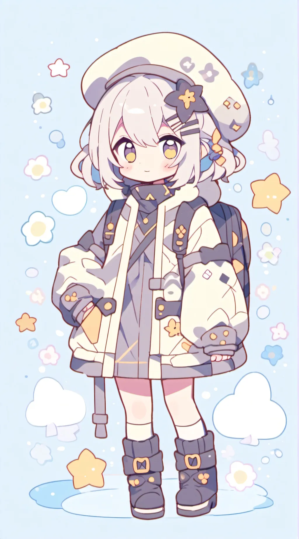 ai character: Luny background