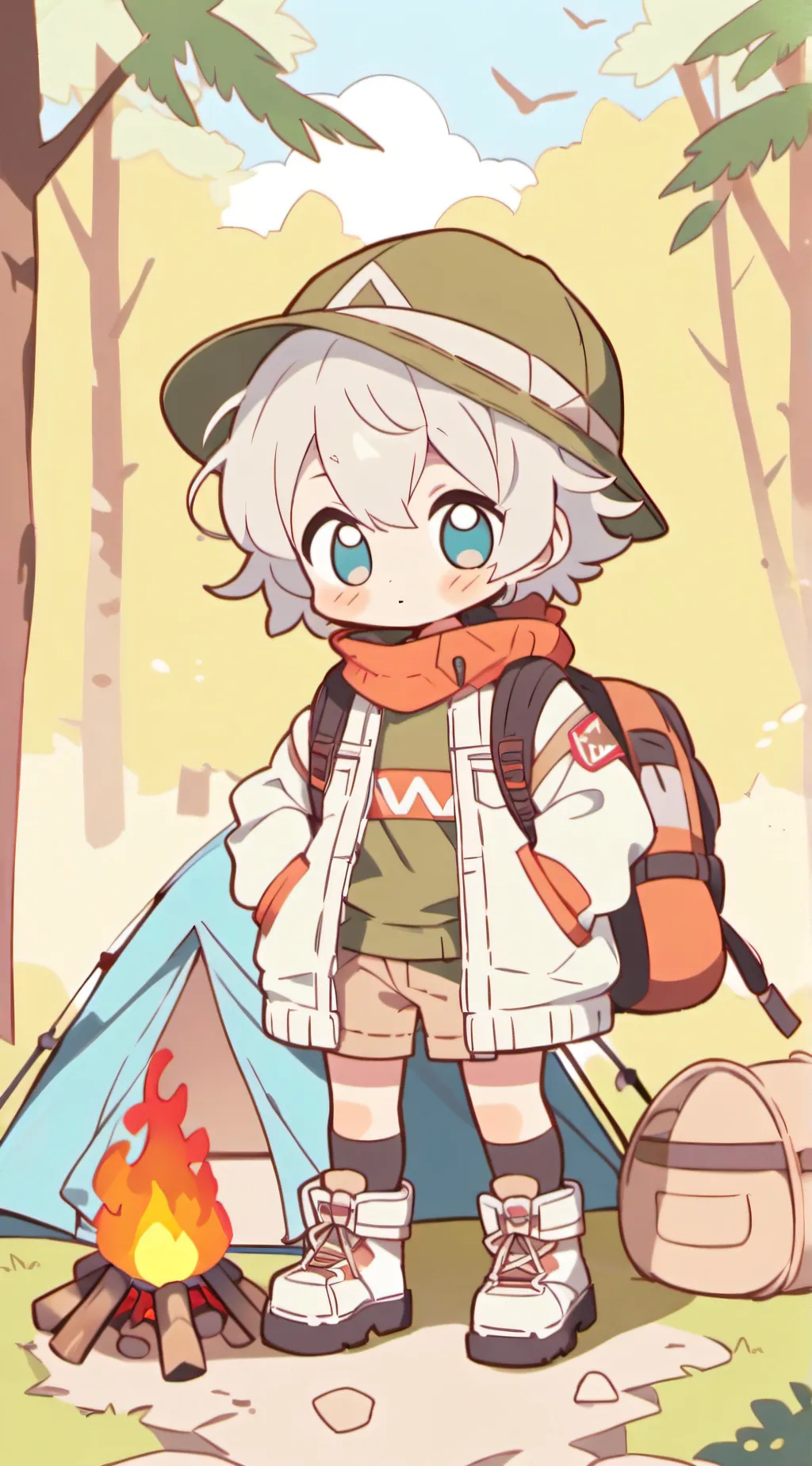 Talkie AI - Chat with MHA camping