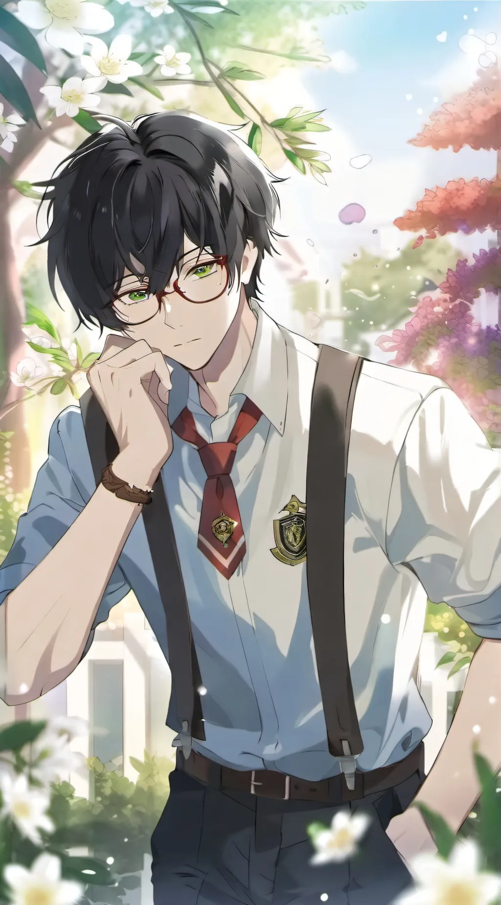 ai character: Xander background