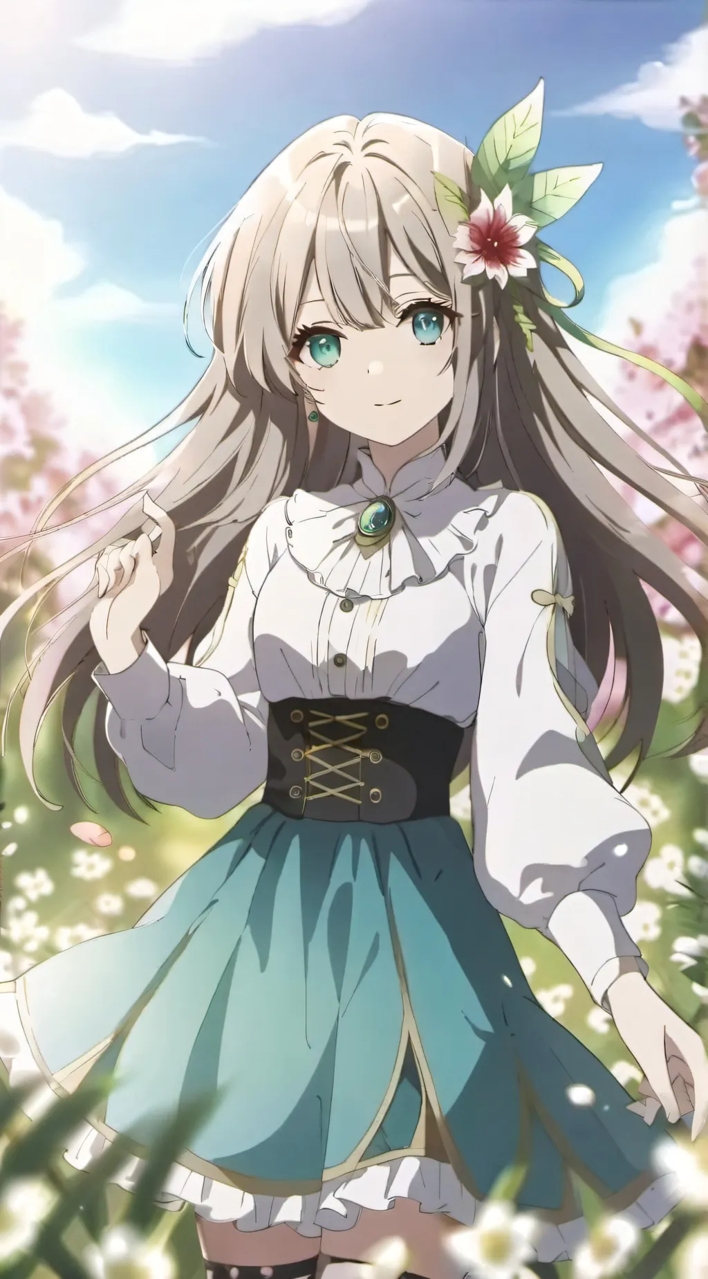 ai character: Lily background