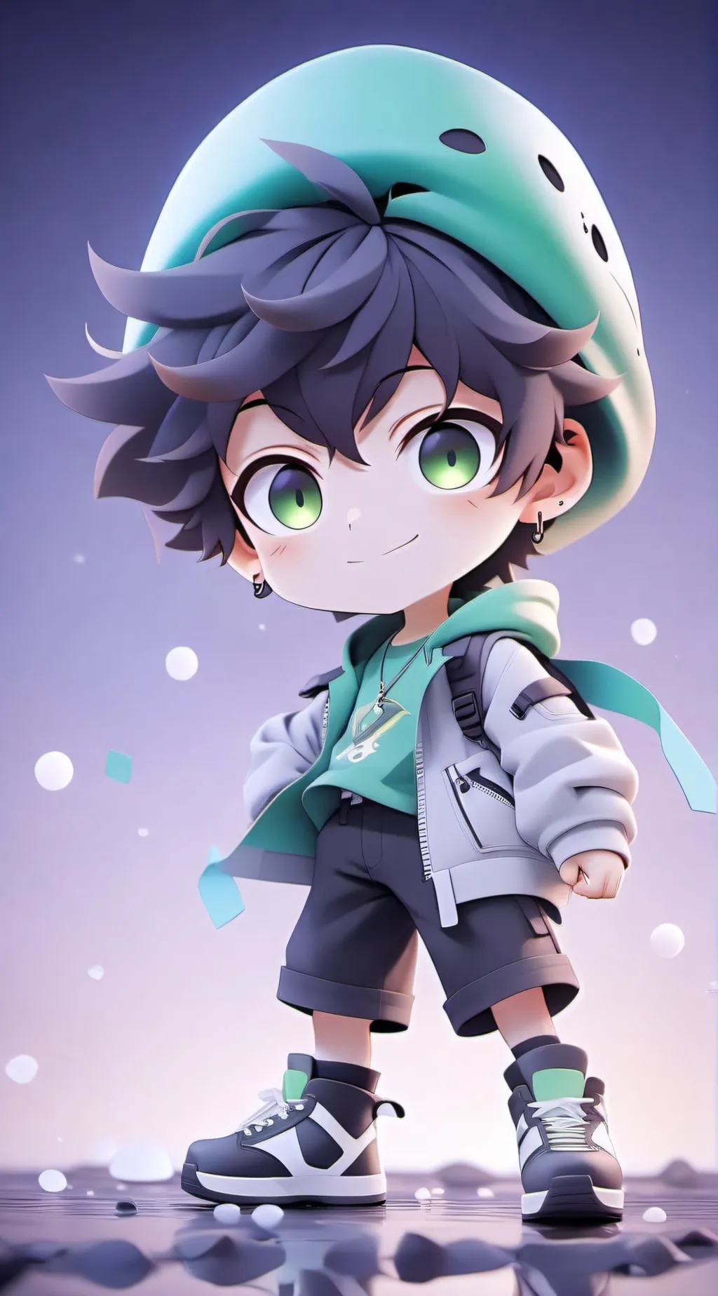ai character: 💚izuku midorya💚 background