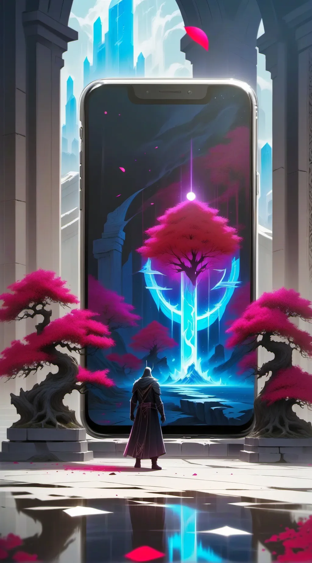 ai character: 2025 Door knockers background