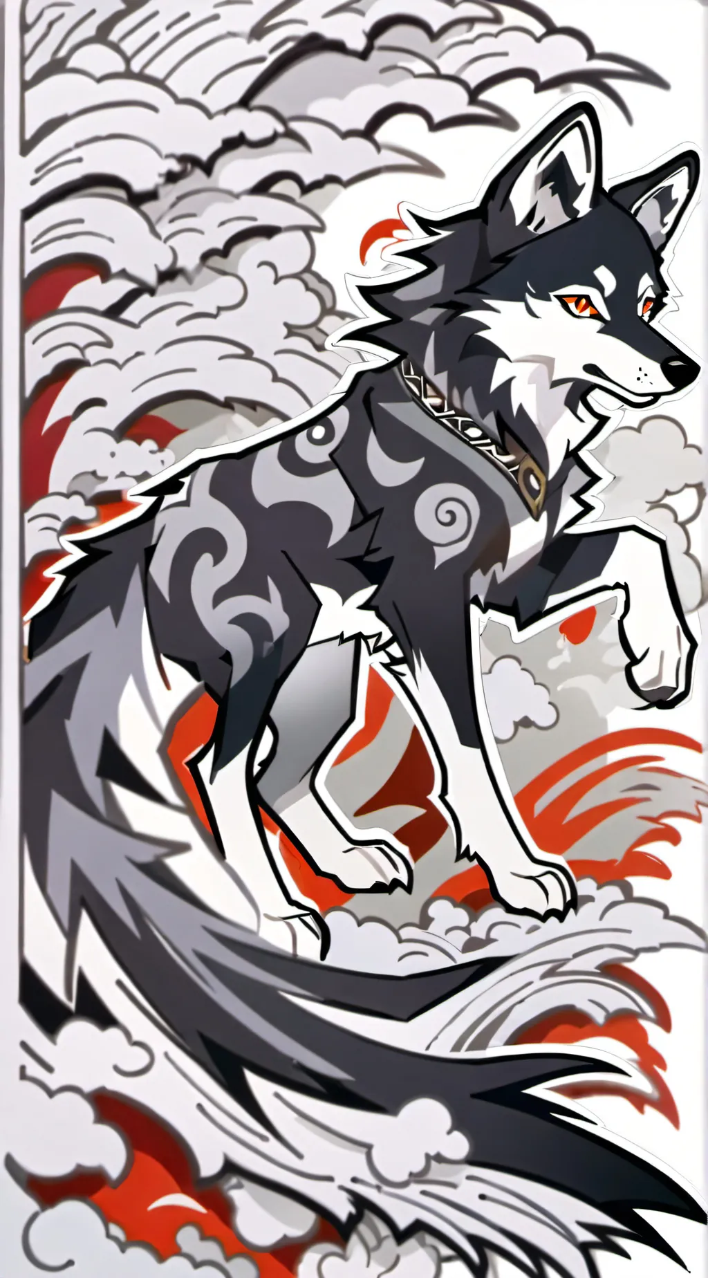 ai character: Evil Zane background