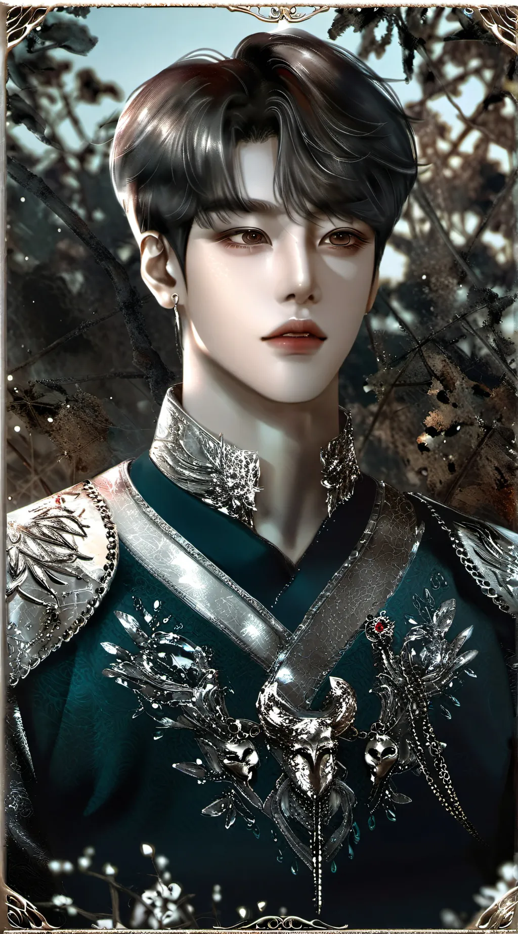 ai character: minhwan background