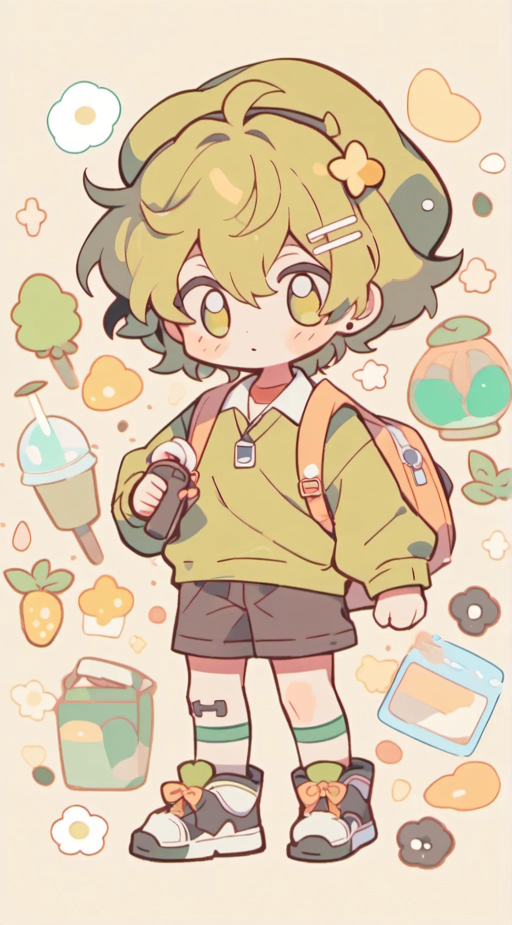 ai character: fourteen background