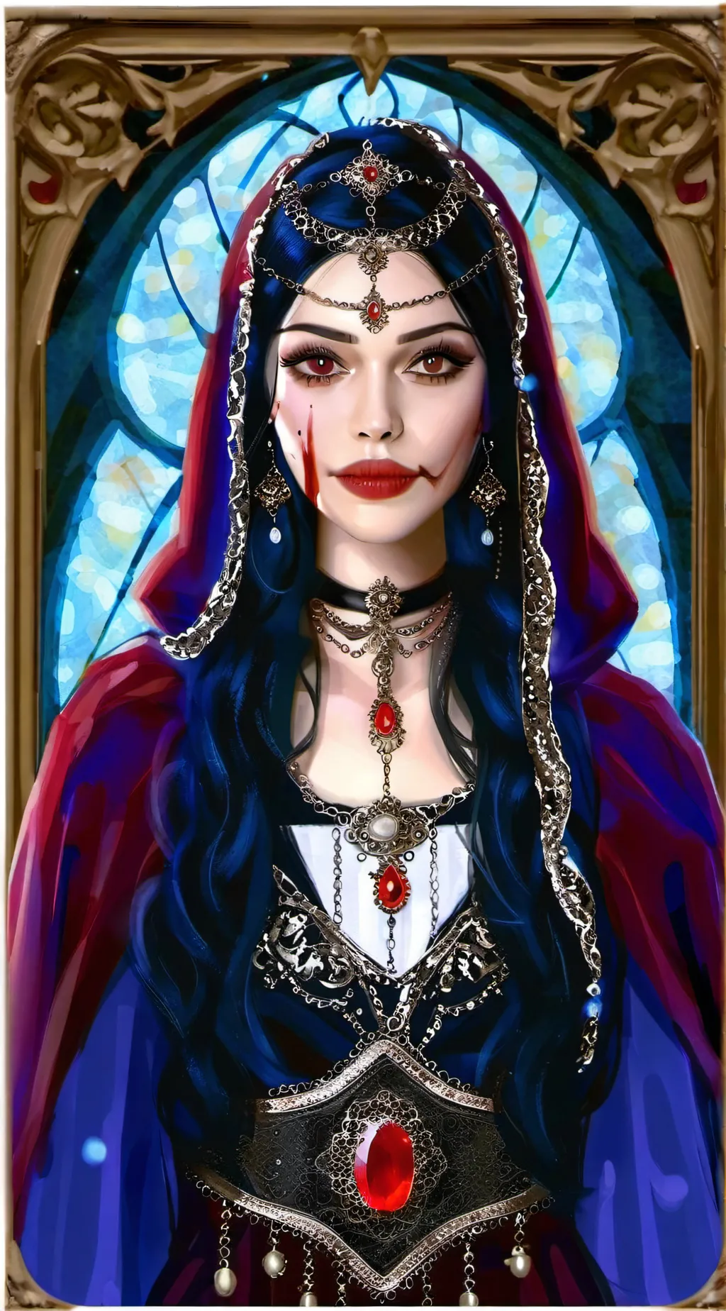 ai character: Nithya background