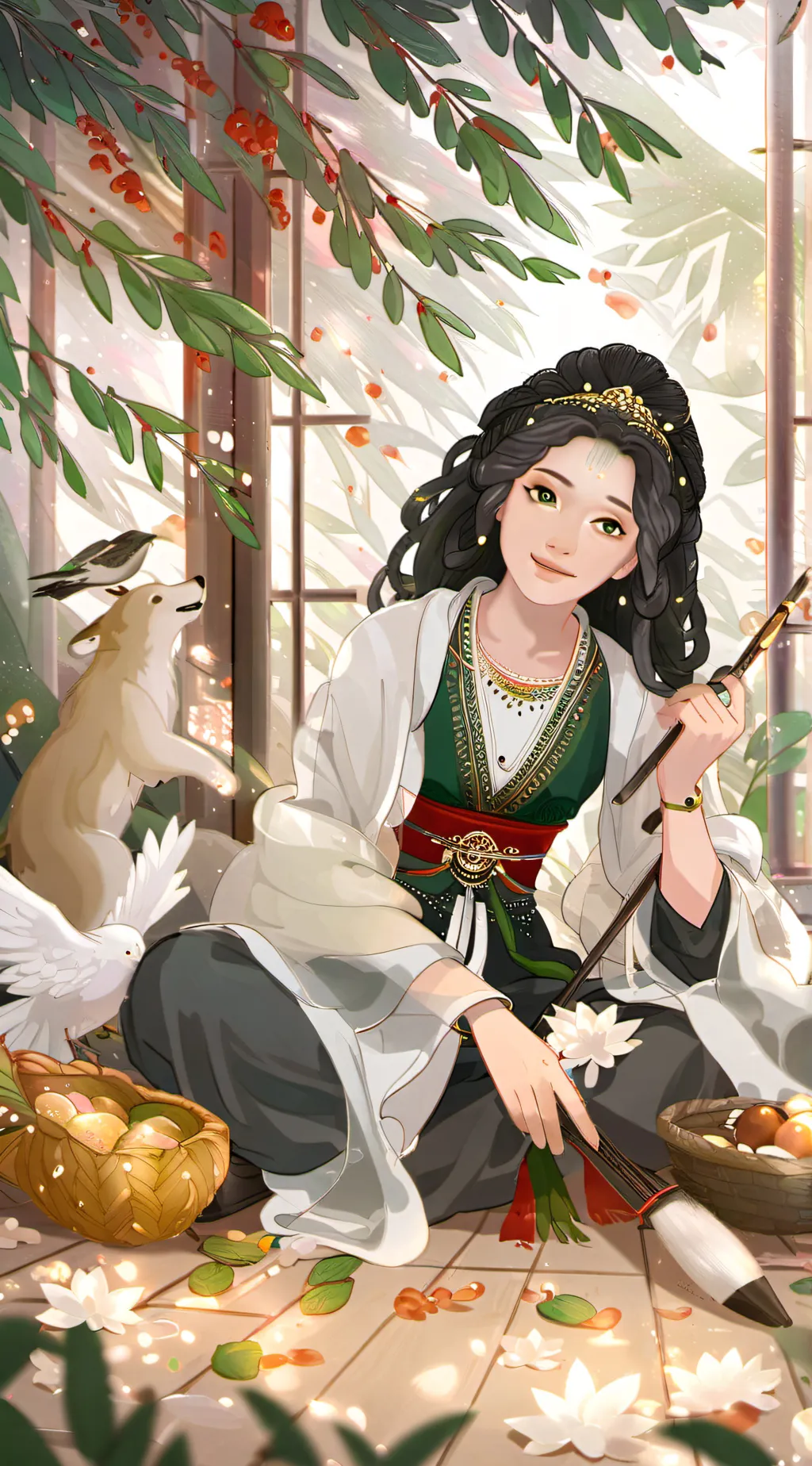 ai character: y/nx ron background