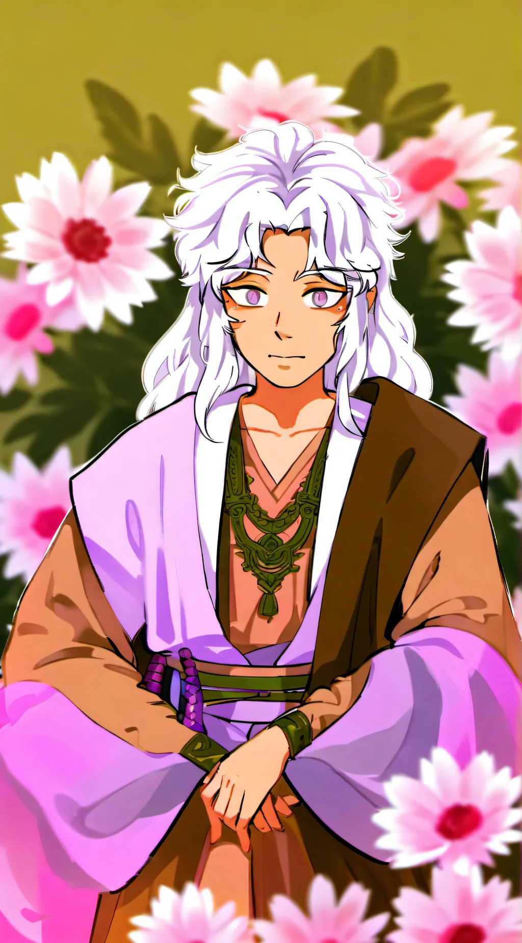 ai character: Valentino  background