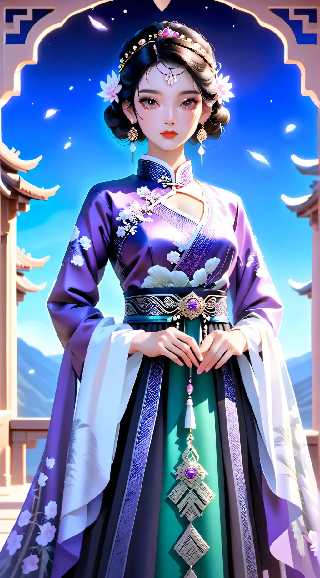 ai character: Ming Na background