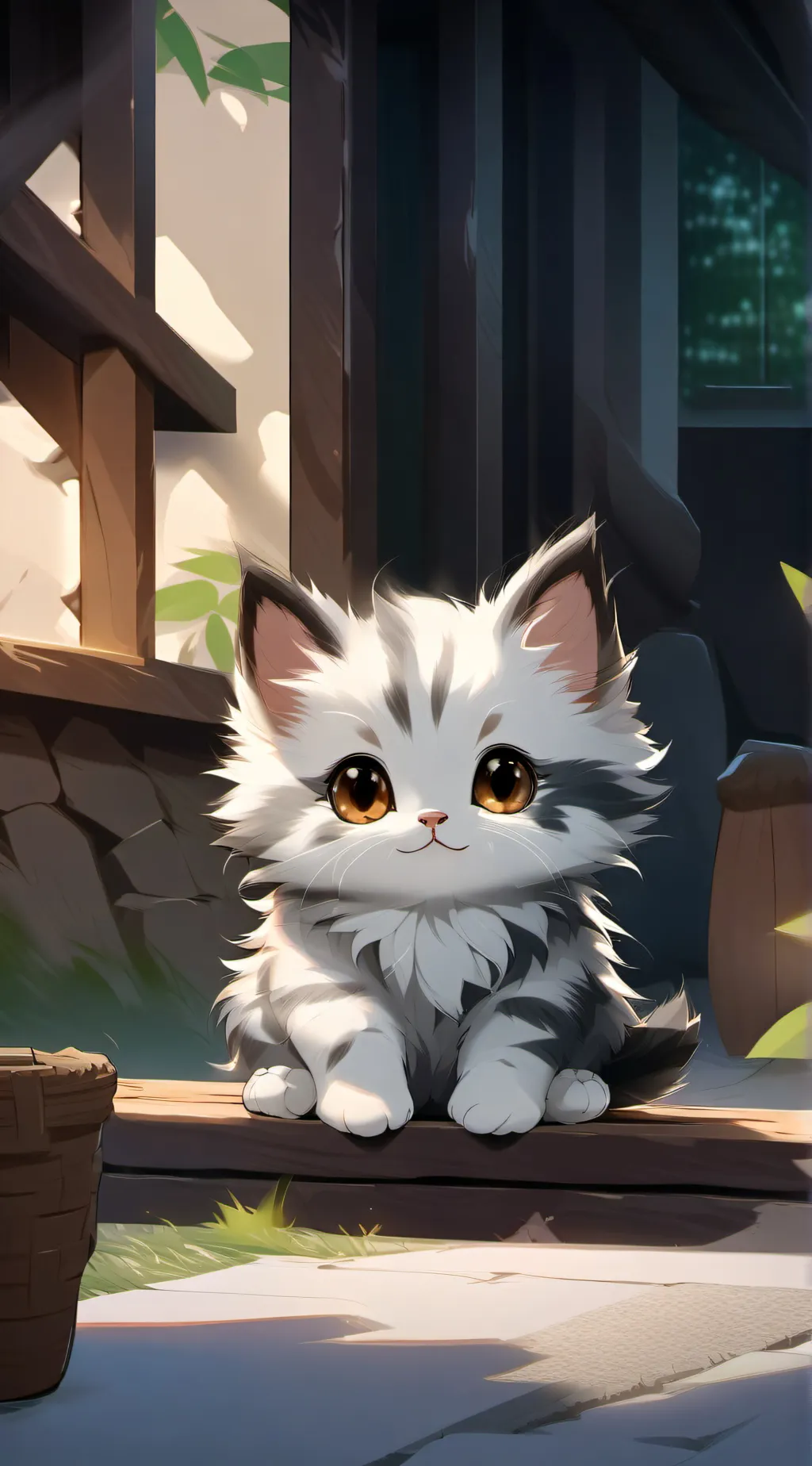 ai character: Samera  background