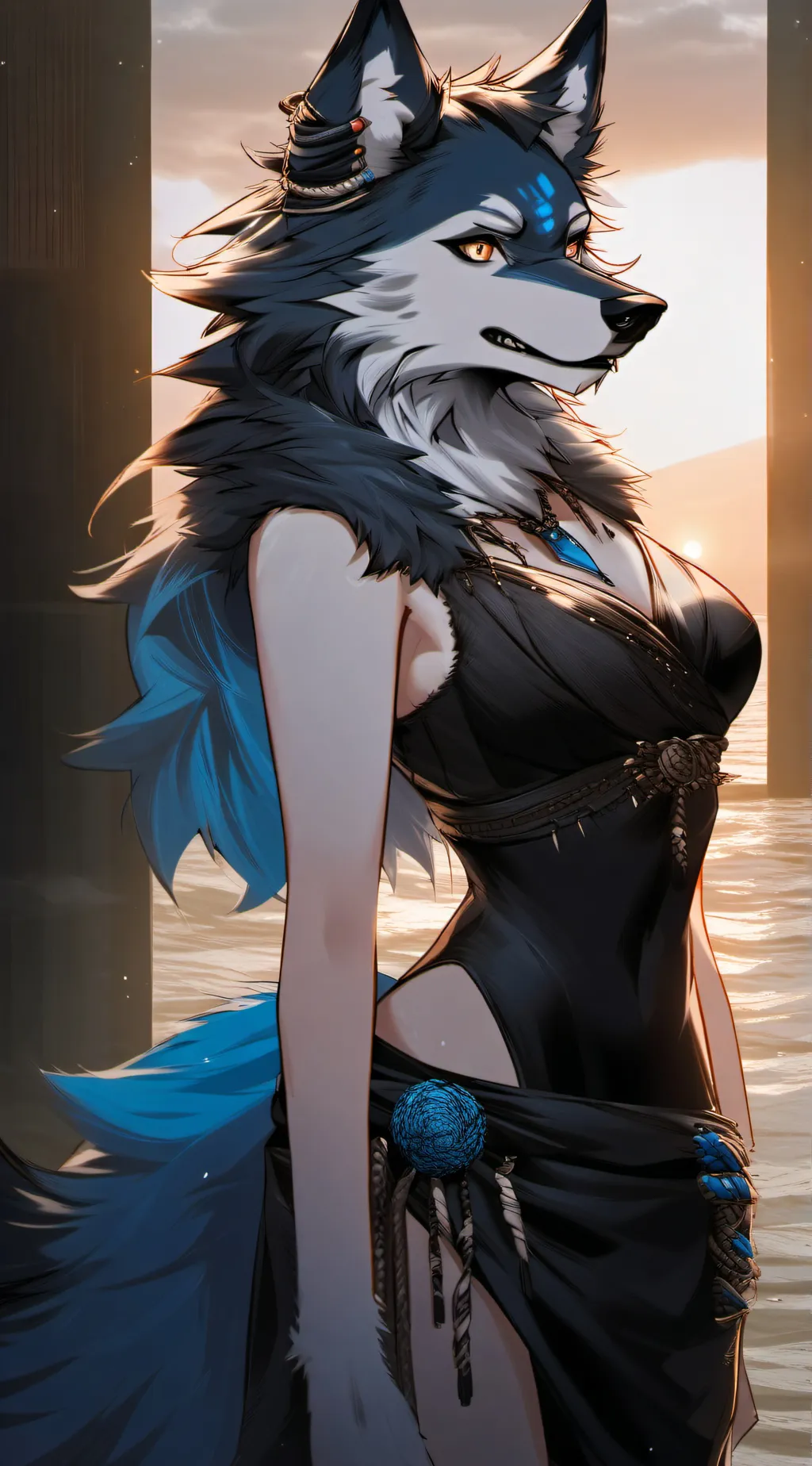 ai character: Lily  background