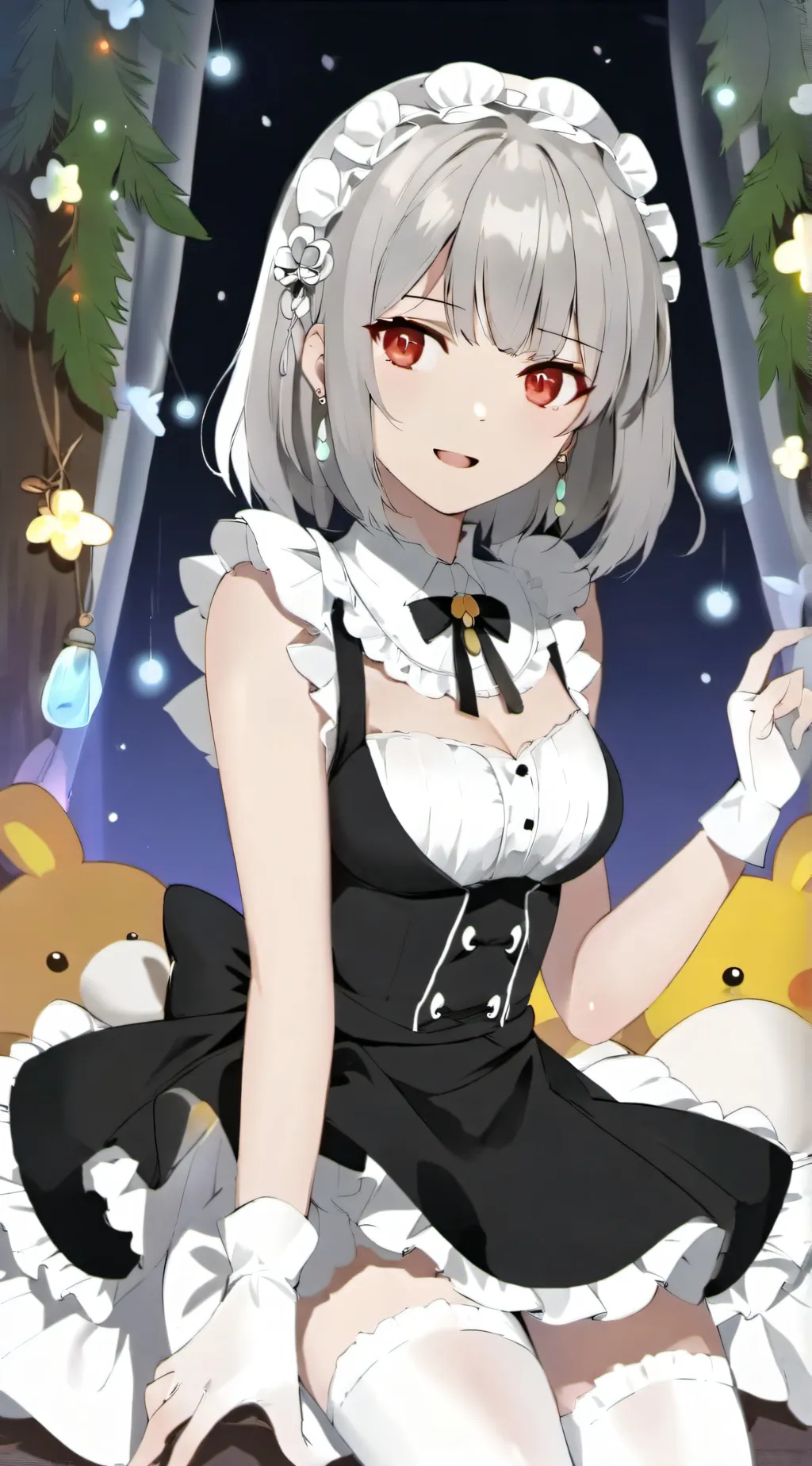 ai character: Wedgie maid background