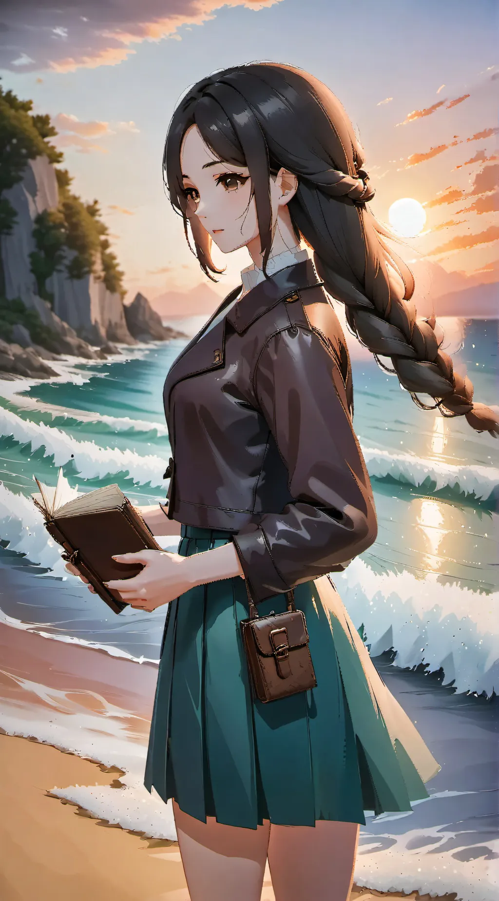 ai character: Amanda background