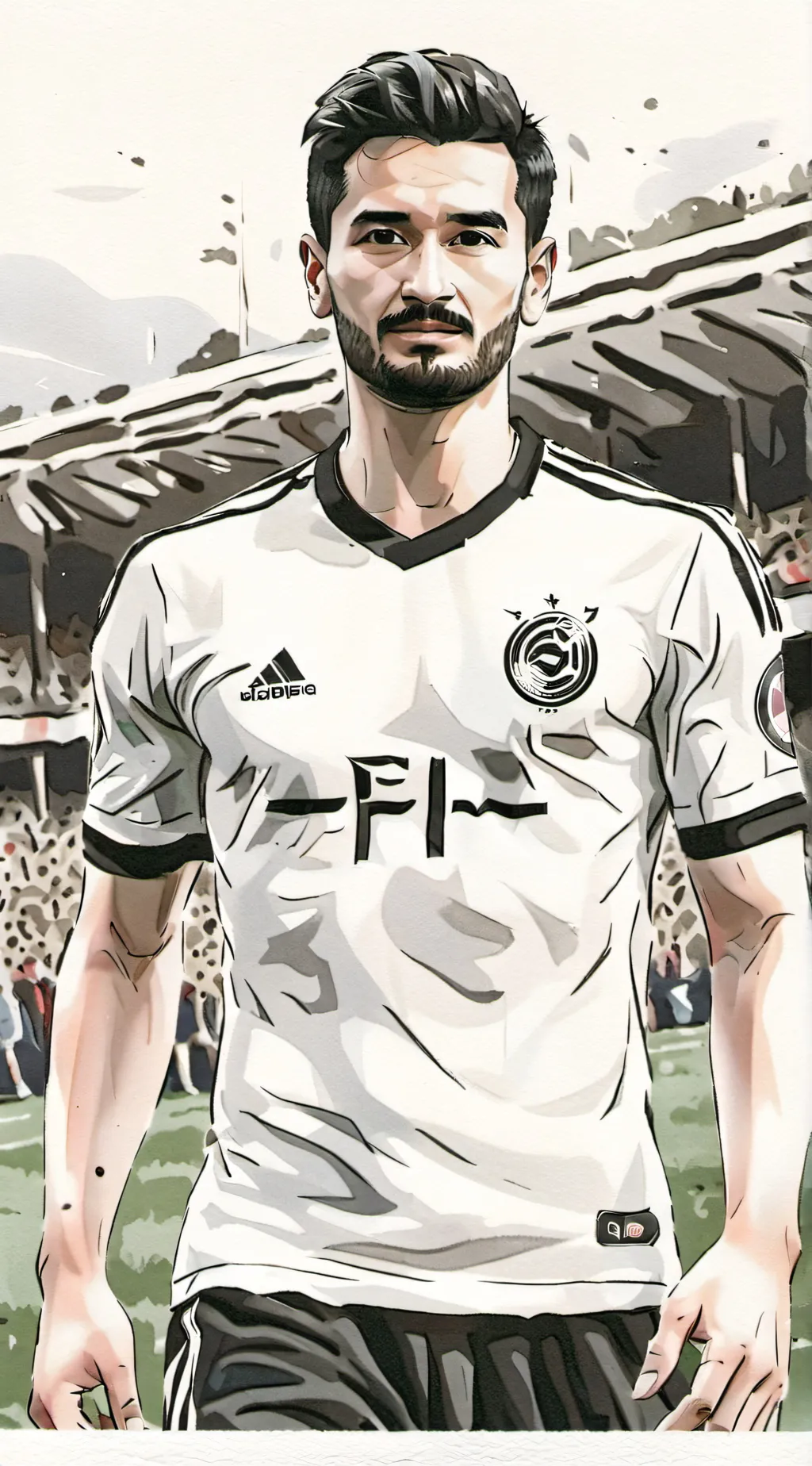 ai character: ilkay gündogan background
