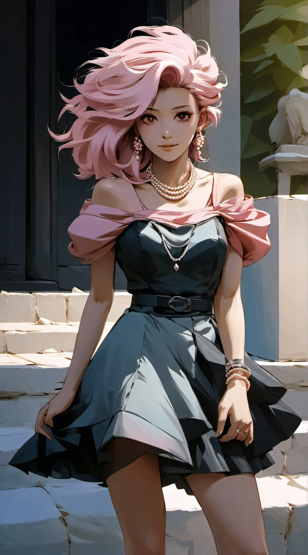 ai character: Mina Ashido background