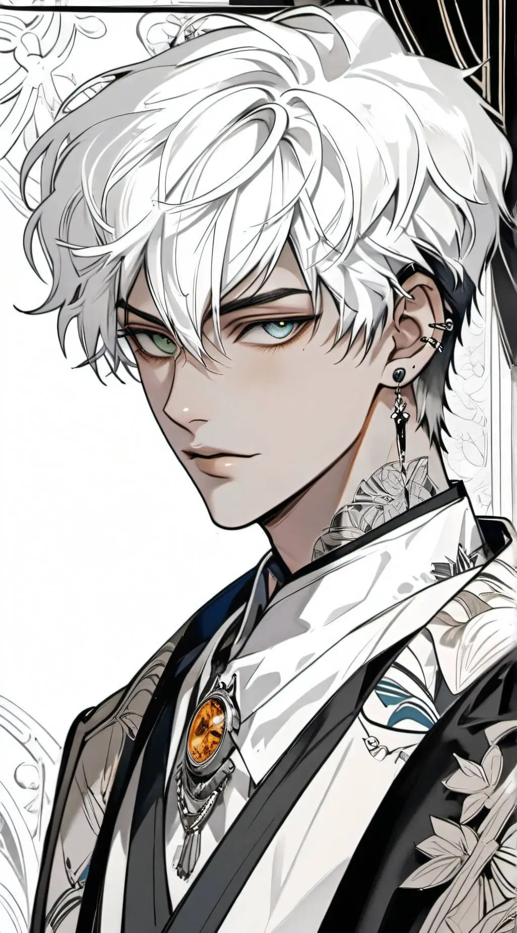 ai character: Adam Banks  background