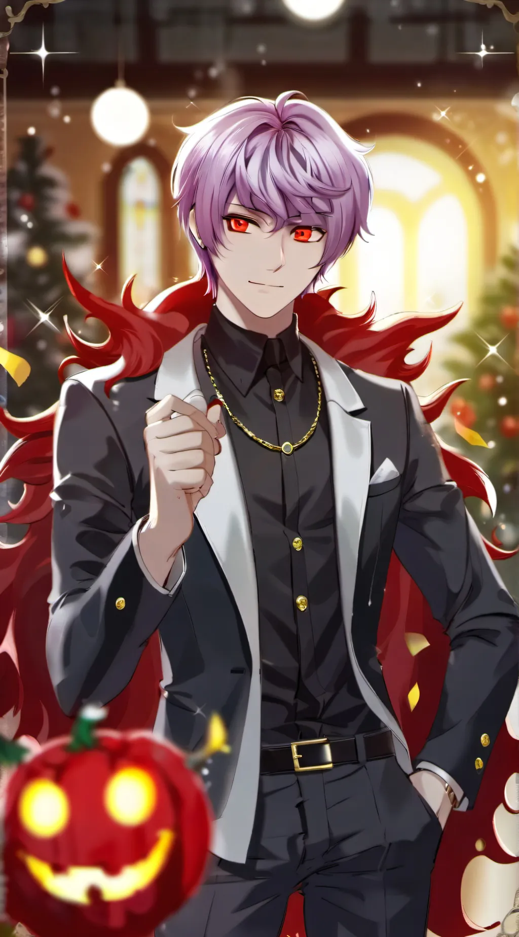 ai character: sus devil~ background