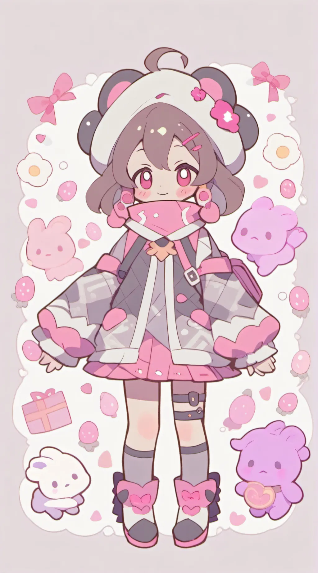 ai character: Solar (SAMS) background