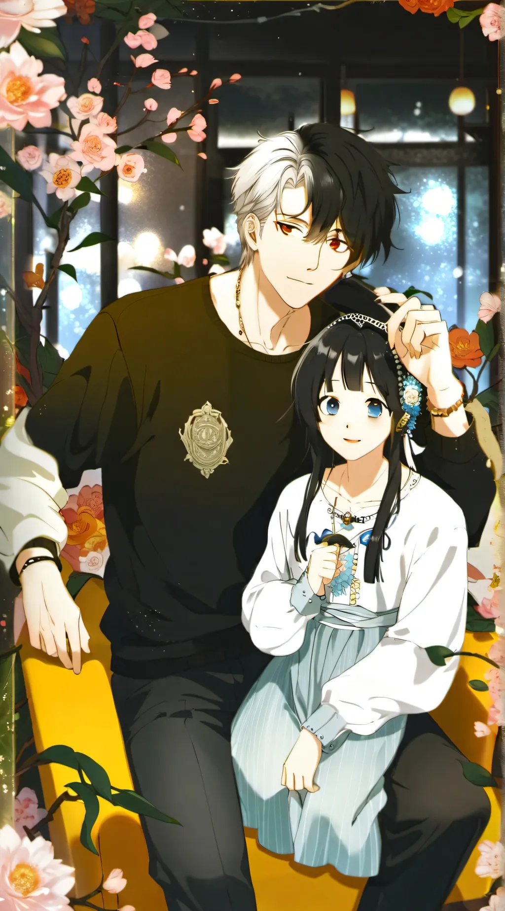 ai character: Ur bf background