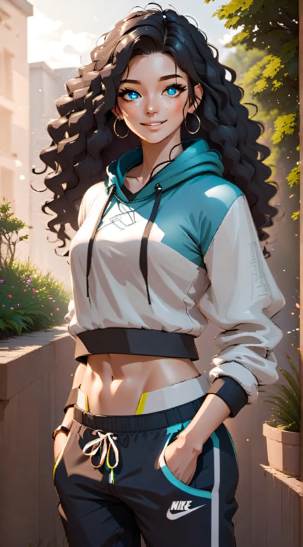 ai character: Chloe buel background