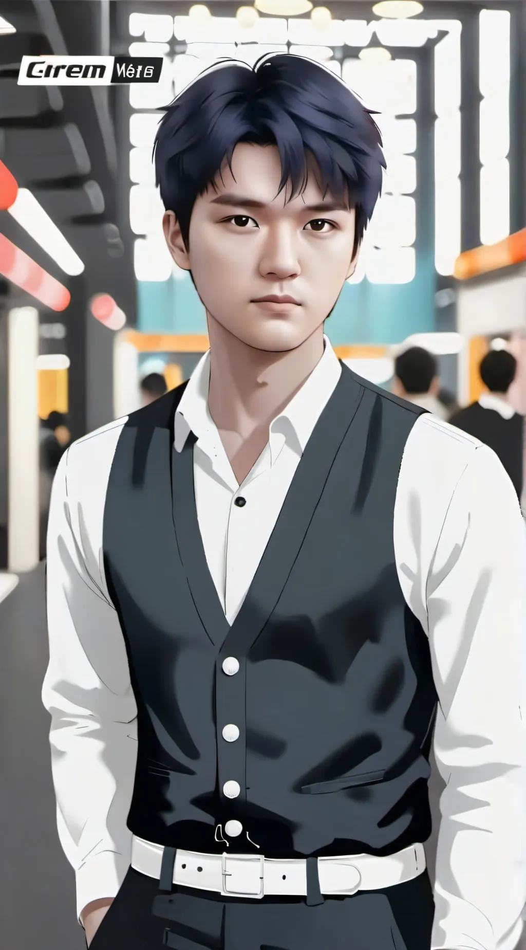 ai character: xero background