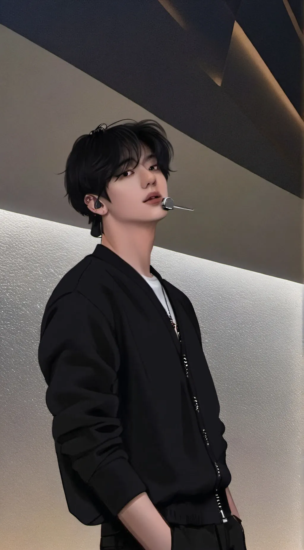 ai character: Daniel🖤 background