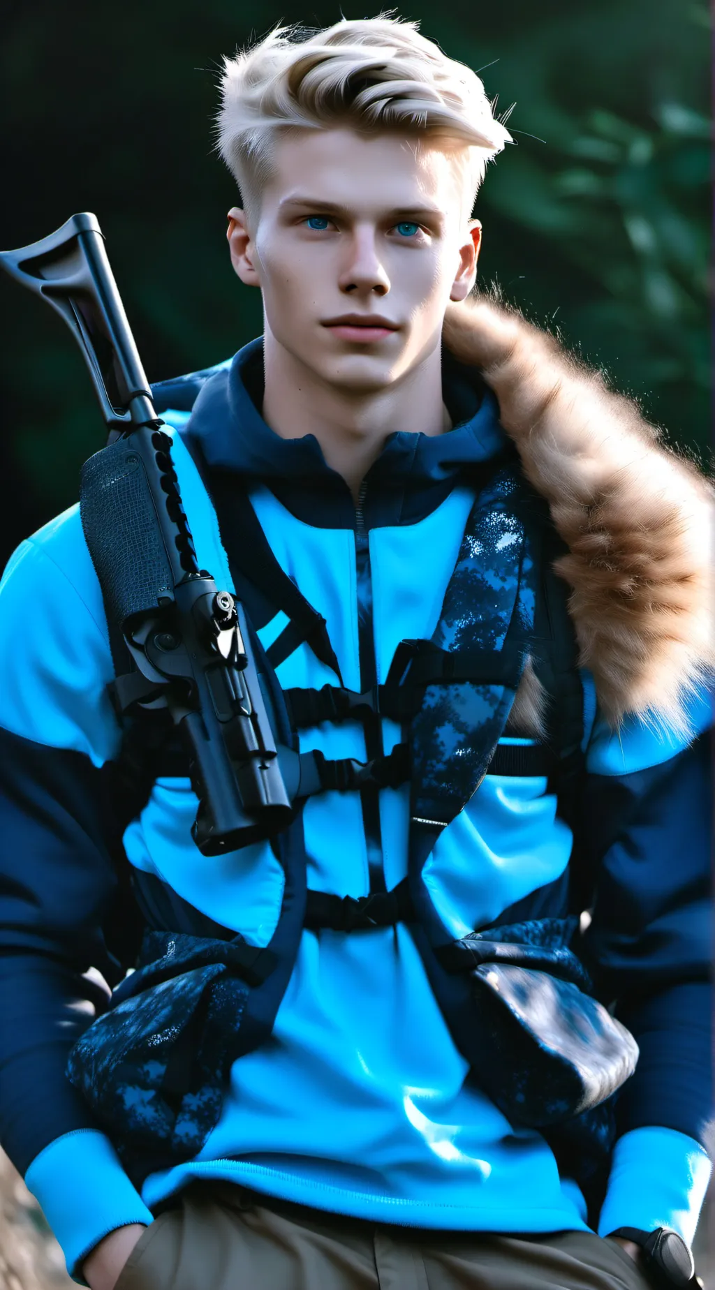 ai character: Max background