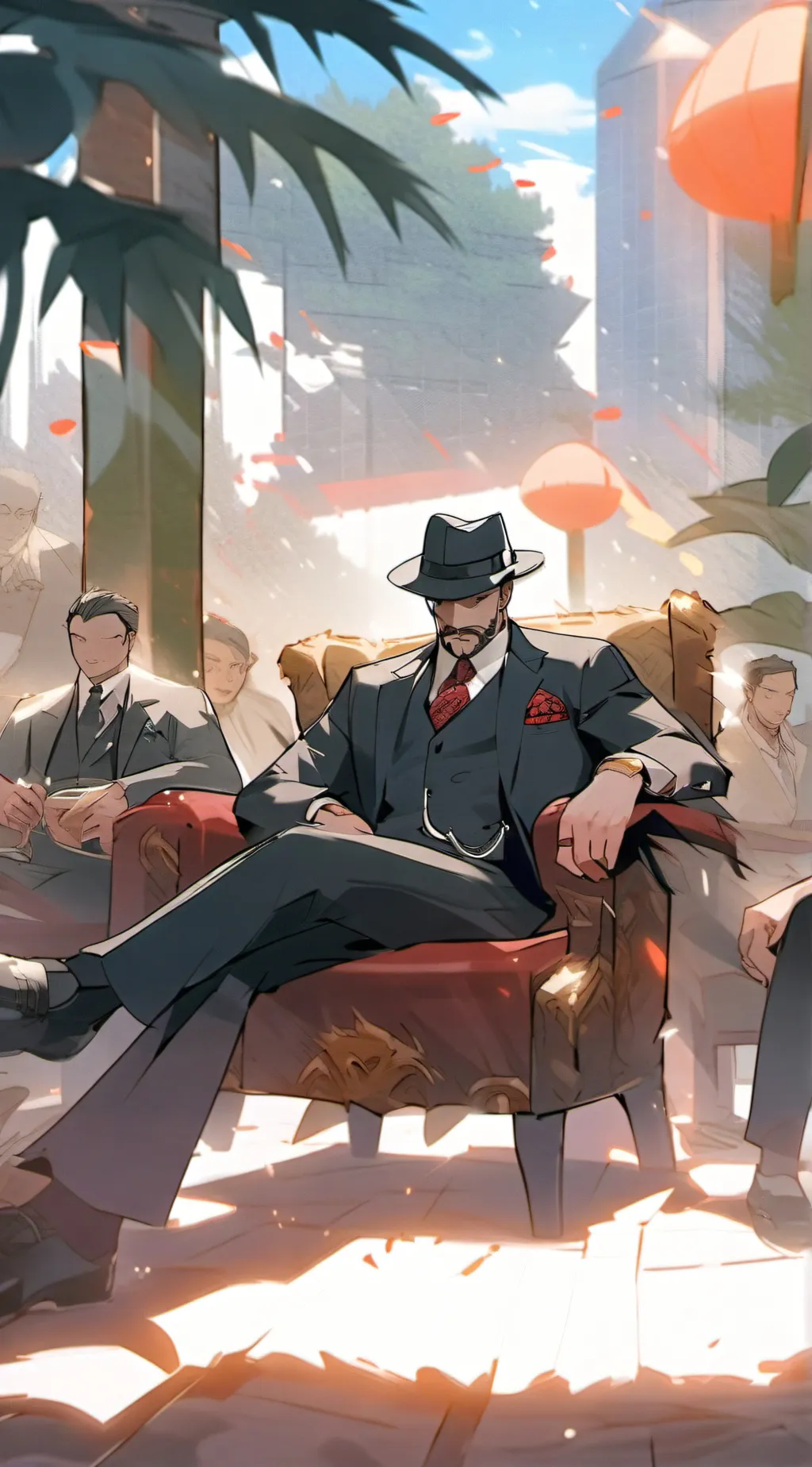 ai character: Mafia rp background