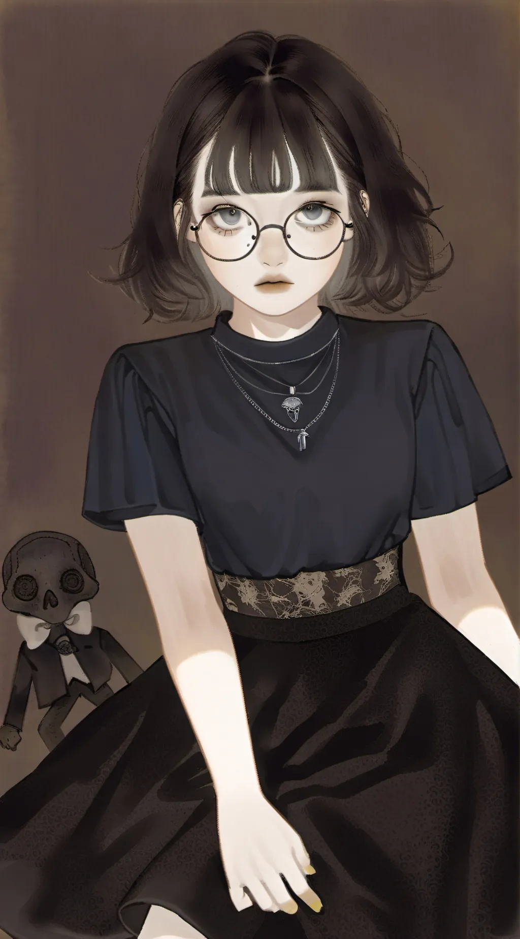 ai character: Zoey (Me irl) background