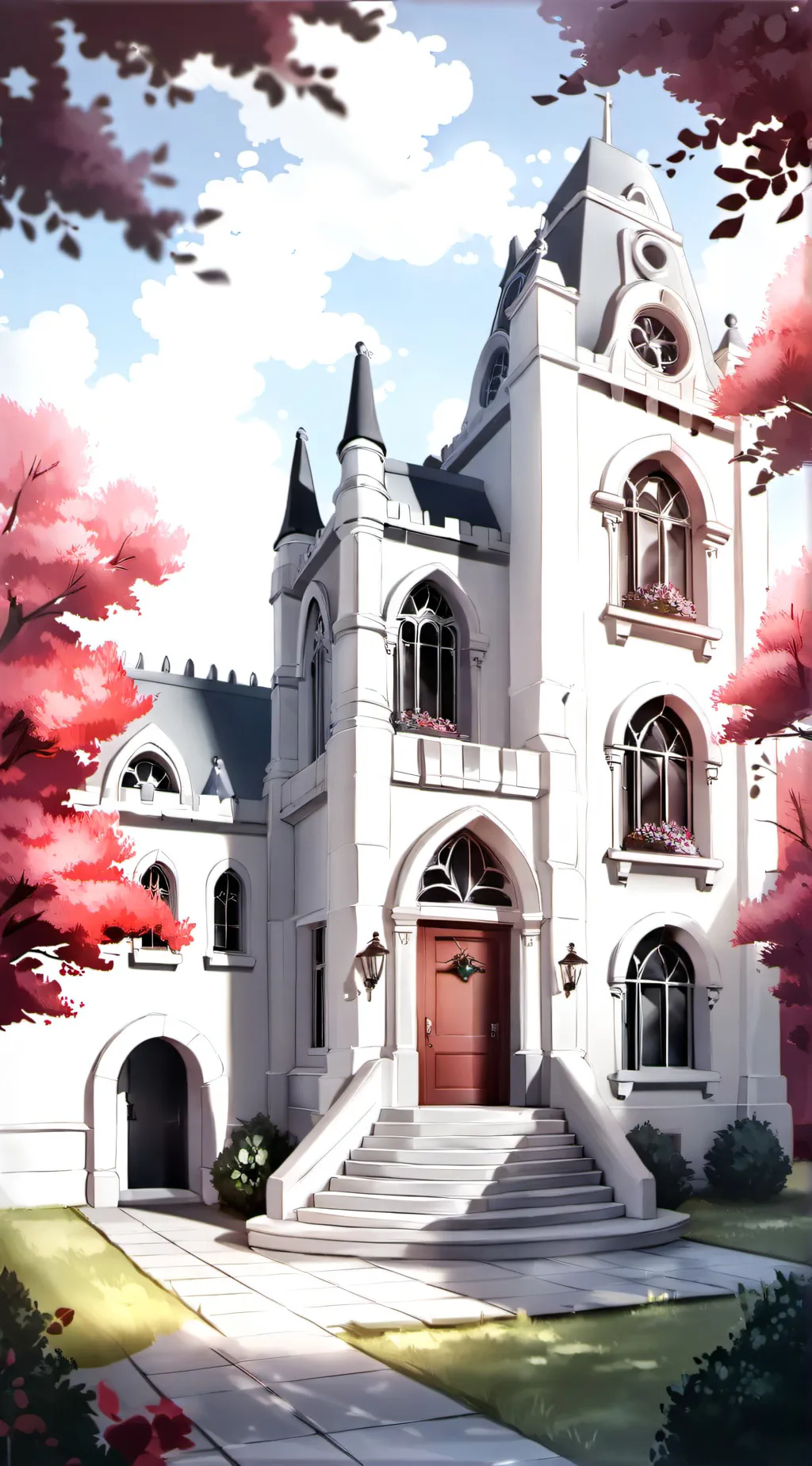 ai character: Highschool background