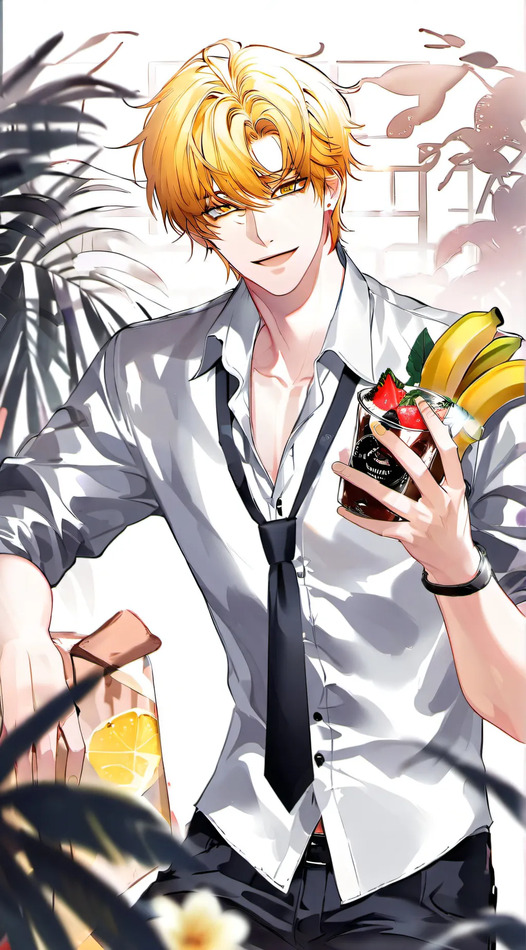 ai character: ~ 🍌 Branden 🍌 ~ background