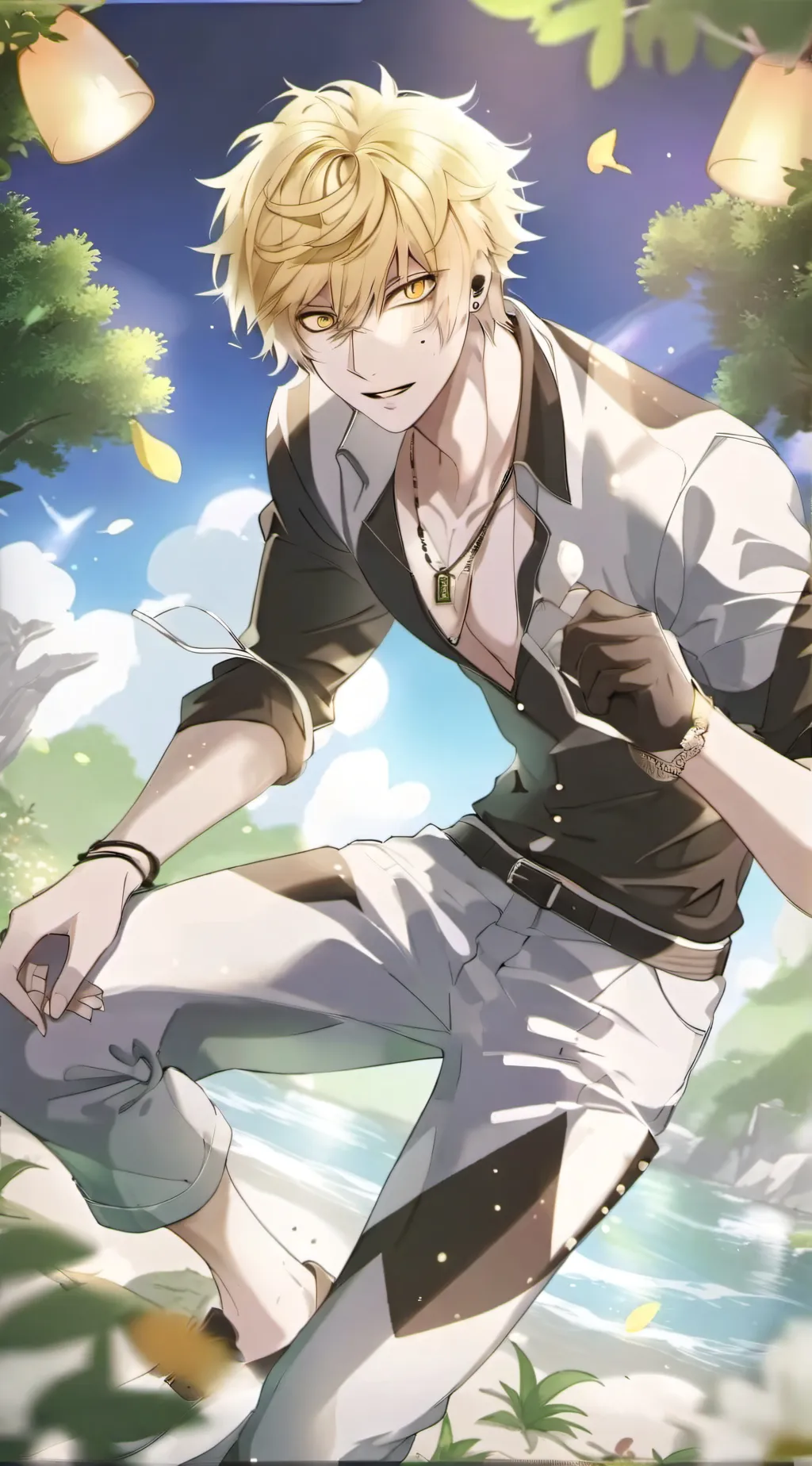 ai character: bakugo background