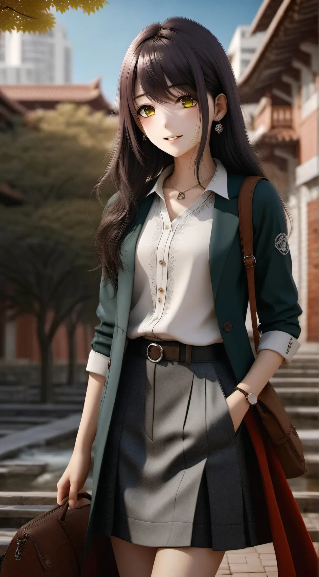 ai character: Julie background