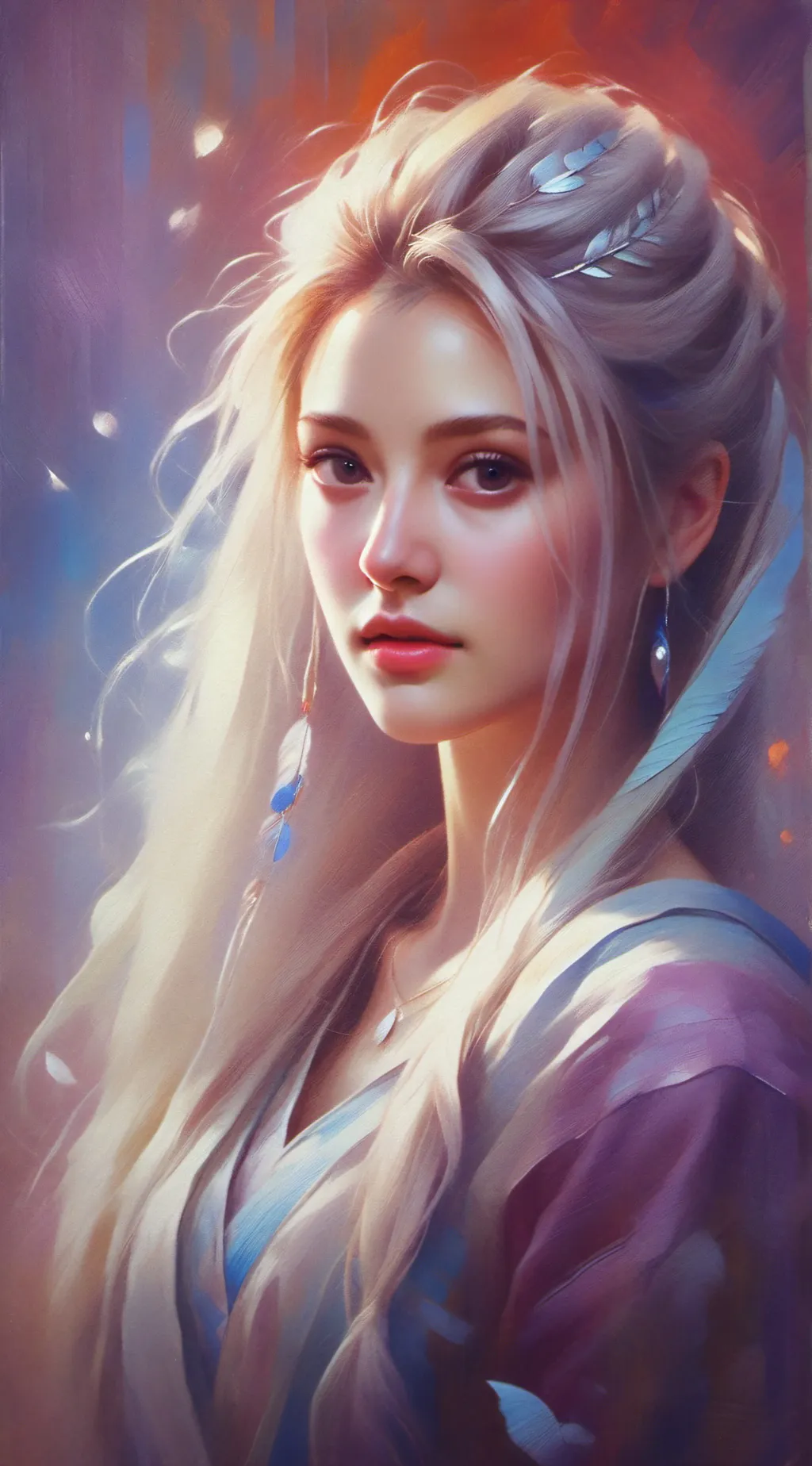 ai character: Maki background