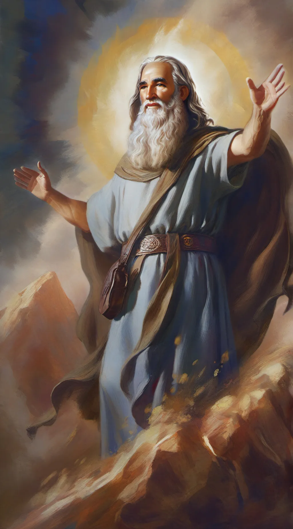 ai character: Moses son of Amram background